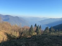 Corona dei Pinci depuis Ronco Sopra Ascona