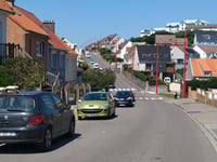 Côte d'Équihen-Plage par Rue de l'Égalité & Rue du Cimetière