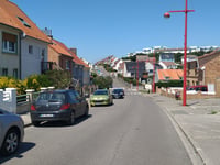 Côte d'Équihen-Plage par Rue de l'Égalité & Rue du Cimetière