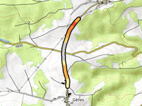 Côte d'Hodister von Gênes
