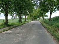 Côte d'Obaix from Pont-à-Celles