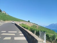 Grandvaux von Lutry über La Petite Corniche