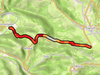 Côte de Benqué-Molère vanuit Bonnemazon
