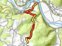 Côte de Berganty von Saint-Cirque-la-Popie