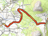 Côte de Boussoulet z Saint-Julien-Chapteuil