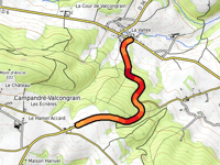 Côte de Campandré-Valcongrain von La Vallée