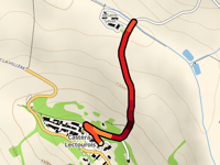 Côte de Castéra-Lectourois via Chemin de Saint-Sevet