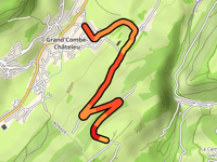 Côte de Chauveresche da Grand'Combe-Châteleu