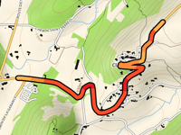 Côte de Clansayes von Route de St-Paul
