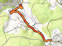 Côte de Courreau / La Traverse