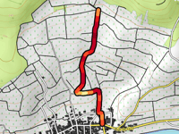Côte de Cumières über Rue Sainte-Hélène