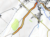 Côte de Cuvigny z Rebreuve-Ranchicourt przez Rue d'Allennes