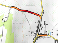 Côte de Fagnon from Warnécourt