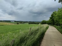 Côte de Fragnay über Rue Bara