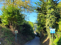 Côte de Fragnay from Rue de Houtain