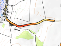 Côte de Gratibus przez Vallée d'Ardennes