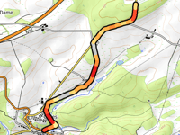 Côte de Hubaille von Celles