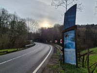 Côte de Jalhay from Verviers