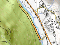 Côte de l'Argentière-la-Bessée von La Roche du Rame