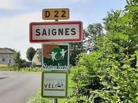Côte de l'Estiade von Saignes