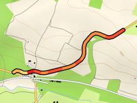 Route de la Bériotterie von Rablay-sur-Layon