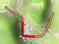 Côte de la Comelle via Route la Comelloise
