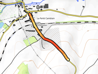 Côte de La Ferté vers Ourton z Camblain