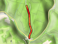 Côte de la Forêt from Le Pont Neuf