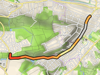 Côte de la Frileuse via Bois de la Hacquinière
