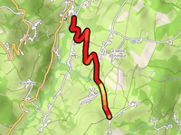 Côte de la Moussière vanuit La Muraz