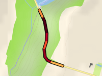 Route de Masseube da Lac de l'Astarac