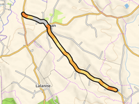 Route de Puycasquier via Céran