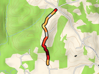 Côte de Laclotte über Chemin Labiste