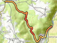 Côte de Laval-sur-Luzège da La Luzège