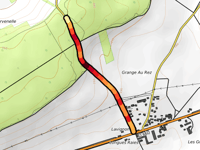 Côte de Macey von Grange au Rez