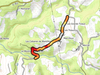 Côte de Marcilloux da Le Lonzac