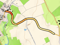 Côte de Mesland por Route d'Onzain