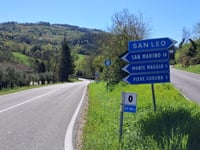 Montemaggio von San Leo