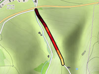 Côte de Montplaisir von Sainte-Croix-Aux-Mines