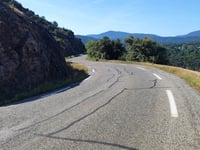Cōte de Muy por Ancienne Route de Sainte-Maxime