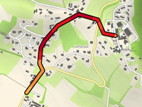 Côte de Nabos à Buros von Route de Pau