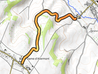 Côte de Notre-Dame-d'Aliermont von Douvrend