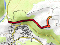 Côte de Pérol von Champs sur Tarentaine über Route de Lanobre