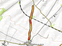 Côte de Pihen-les-Guines vers Landrethun-le-Nord z Pihen-les-Guines