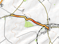 Côte de Pihen-les-Guines vers Wadenthum z Pihen-les-Guines