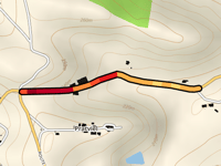 Côte de Pratviel über Route de Viterbe