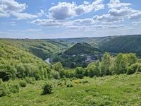 Côte de Rochehaut from Poupehan