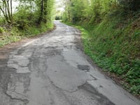 Côte de Sarpay da Viaduc de Polleur