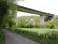 Côte de Sarpay da Viaduc de Polleur