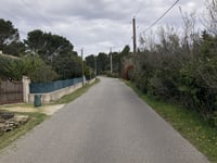 Côte de Saumane de Vaucluse von L'Isle sur la Sorgue